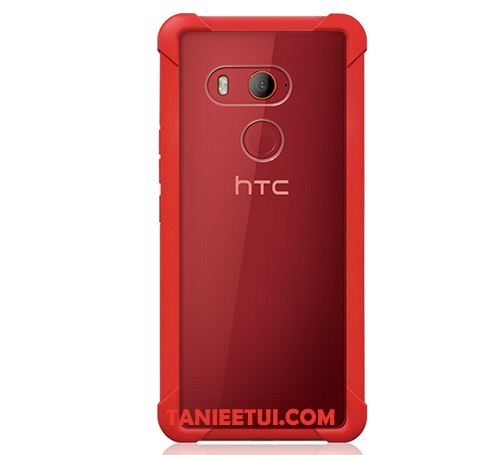 Etui Htc U11+ Miękki Trudno Anti-fall, Pokrowce Htc U11+ Czarny Telefon Komórkowy Niebieski