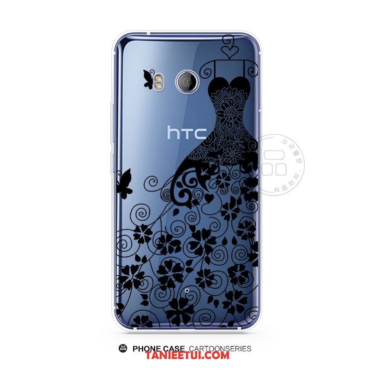 Etui Htc U11 Ochraniacz Silikonowe Telefon Komórkowy, Pokrowce Htc U11 Koronka All Inclusive Biały