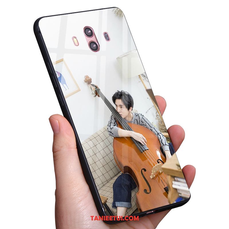 Etui Huawei Mate 10 All Inclusive Miękki Czarny, Obudowa Huawei Mate 10 Szkło Hartowane Dostosowane Telefon Komórkowy