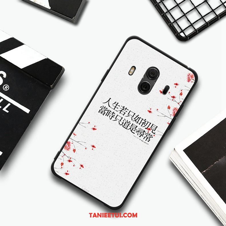 Etui Huawei Mate 10 Anti-fall Miękki Telefon Komórkowy, Futerał Huawei Mate 10 Czarny Relief Ochraniacz