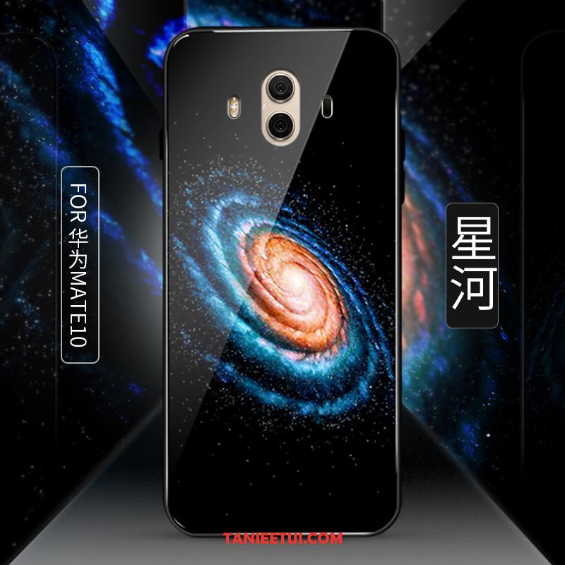 Etui Huawei Mate 10 Gwiazda Telefon Komórkowy Szkło Hartowane, Pokrowce Huawei Mate 10 Anti-fall Czarny Filmy