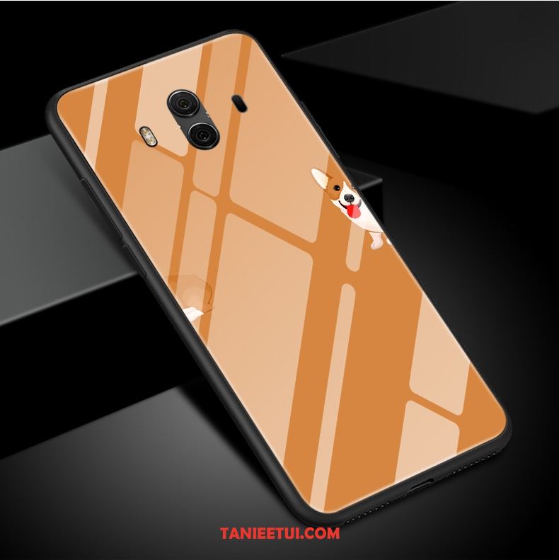 Etui Huawei Mate 10 Kreskówka Szkło Hartowane Ochraniacz, Obudowa Huawei Mate 10 Miękki Szkło Telefon Komórkowy