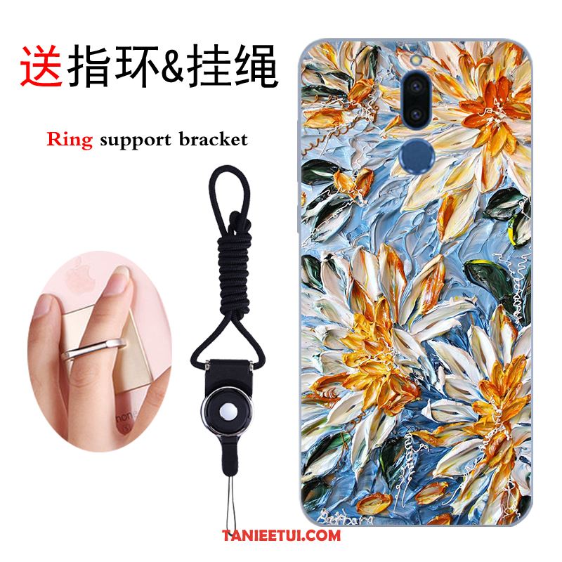 Etui Huawei Mate 10 Lite Anti-fall Miękki Czerwony, Obudowa Huawei Mate 10 Lite Kreskówka All Inclusive Silikonowe