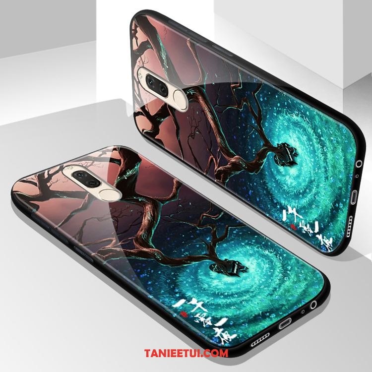 Etui Huawei Mate 10 Lite Anti-fall Szkło Hartowane Osobowość, Futerał Huawei Mate 10 Lite Telefon Komórkowy Szkło Czarny