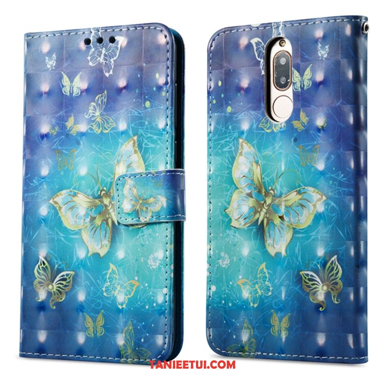 Etui Huawei Mate 10 Lite Karta Szary Anti-fall, Pokrowce Huawei Mate 10 Lite Silikonowe All Inclusive Portfel