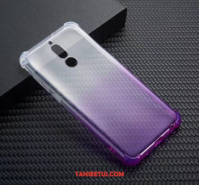 Etui Huawei Mate 10 Lite Przezroczysty Gradient Balon, Futerał Huawei Mate 10 Lite All Inclusive Miękki Purpurowy