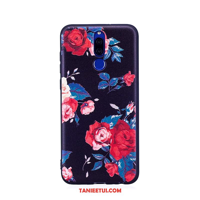 Etui Huawei Mate 10 Lite Relief Tendencja Purpurowy, Pokrowce Huawei Mate 10 Lite Ochraniacz Miękki Kolor