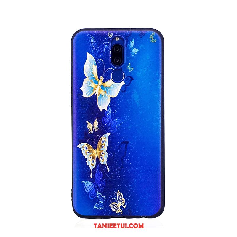 Etui Huawei Mate 10 Lite Relief Tendencja Purpurowy, Pokrowce Huawei Mate 10 Lite Ochraniacz Miękki Kolor