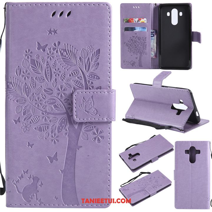 Etui Huawei Mate 10 Pro Anti-fall Klapa Ochraniacz, Futerał Huawei Mate 10 Pro Szary Skórzany Futerał All Inclusive