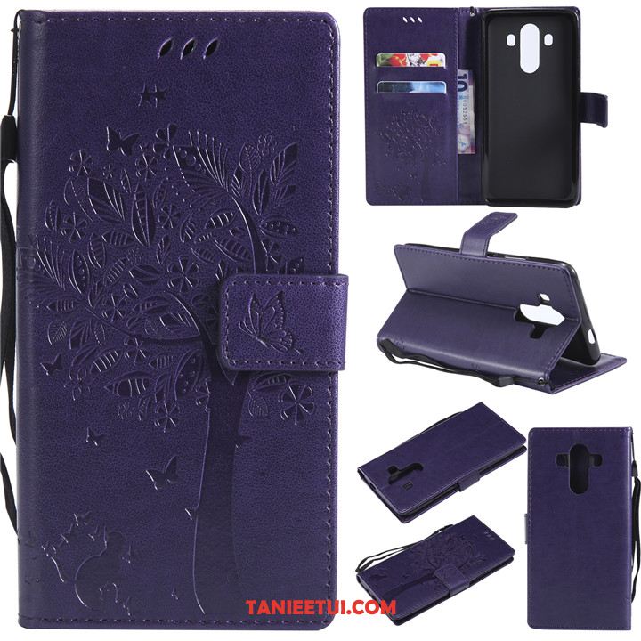 Etui Huawei Mate 10 Pro Anti-fall Klapa Ochraniacz, Futerał Huawei Mate 10 Pro Szary Skórzany Futerał All Inclusive