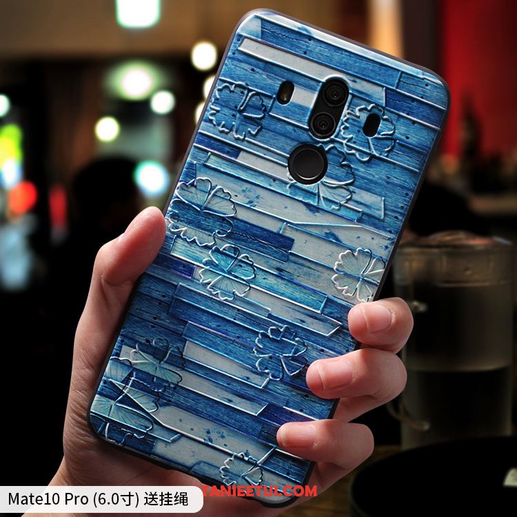 Etui Huawei Mate 10 Pro Miękki Telefon Komórkowy Relief, Obudowa Huawei Mate 10 Pro Czerwony