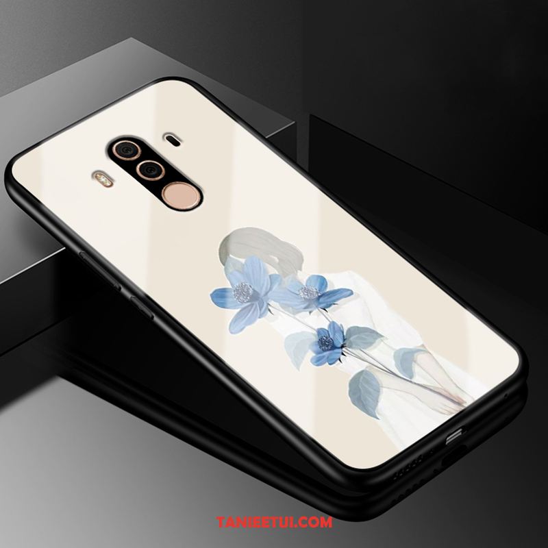 Etui Huawei Mate 10 Pro Ochraniacz Silikonowe All Inclusive, Futerał Huawei Mate 10 Pro Biały Sztuka Szkło