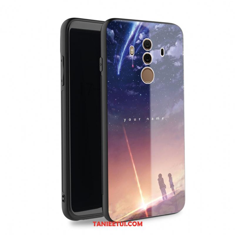 Etui Huawei Mate 10 Pro Szkło Czarny Ochraniacz, Futerał Huawei Mate 10 Pro Telefon Komórkowy Trudno