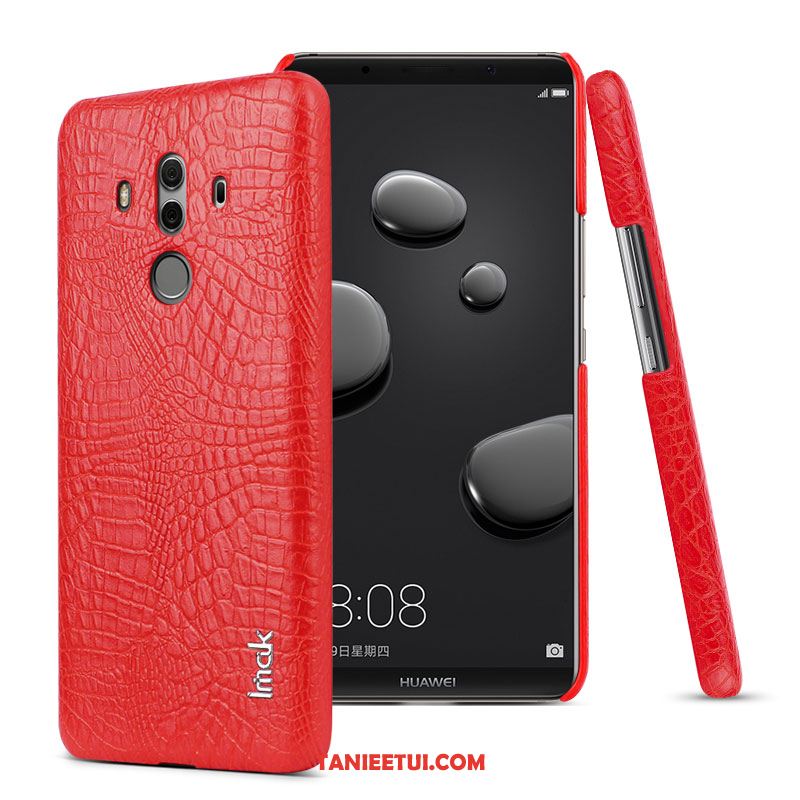 Etui Huawei Mate 10 Pro Telefon Komórkowy Ochraniacz Akcesoria, Futerał Huawei Mate 10 Pro Ciemno Anti-fall Sztuczna Skóra Braun