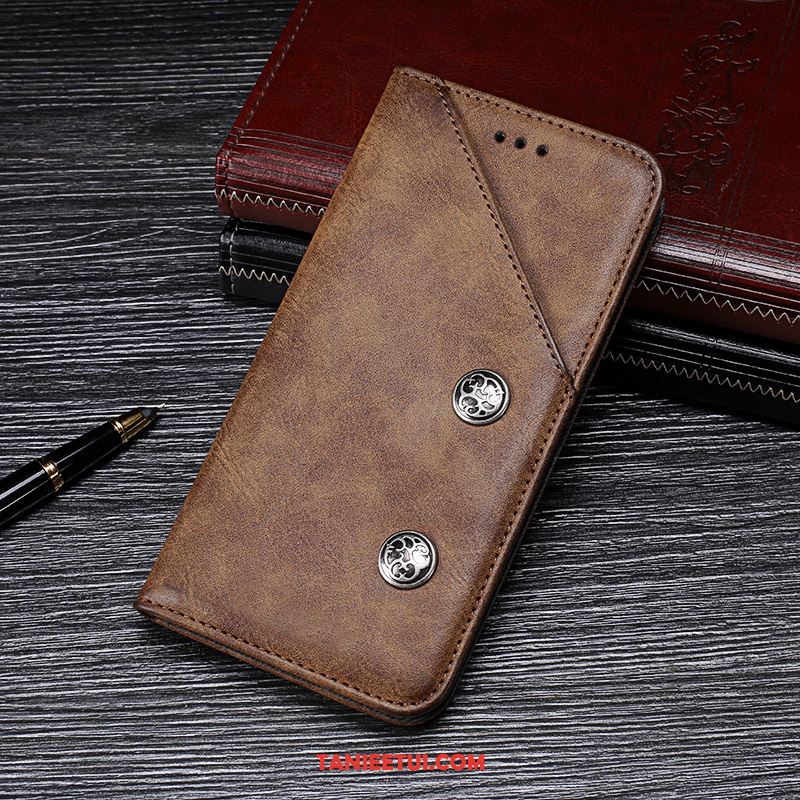 Etui Huawei Mate 10 Pro Vintage Ochraniacz Anti-fall, Futerał Huawei Mate 10 Pro Skórzany Futerał Telefon Komórkowy Niebieski