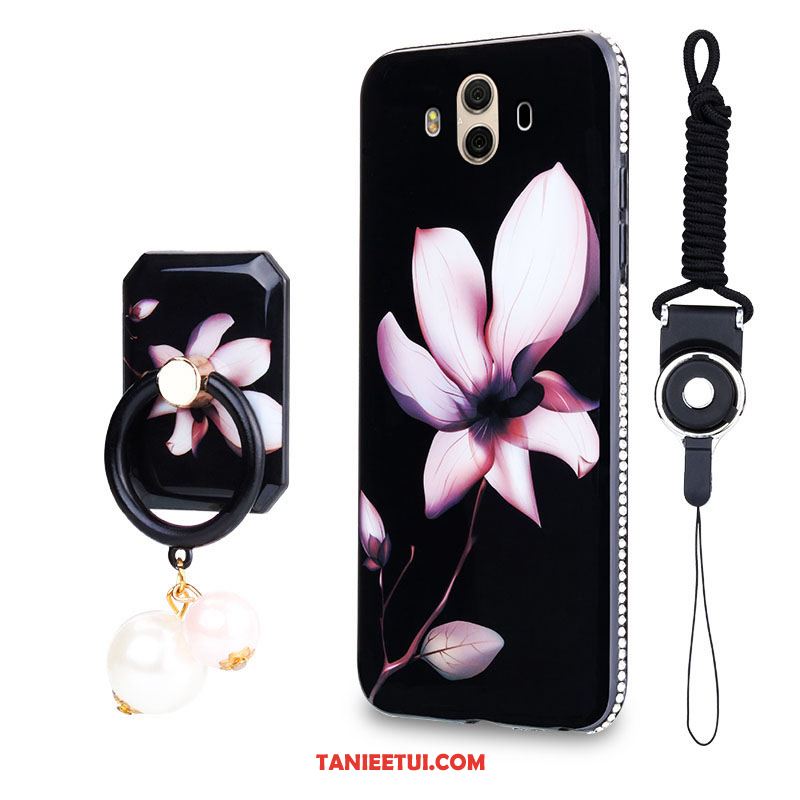 Etui Huawei Mate 10 Silikonowe Wiszące Ozdoby Anti-fall, Pokrowce Huawei Mate 10 Telefon Komórkowy Kreatywne Rhinestone