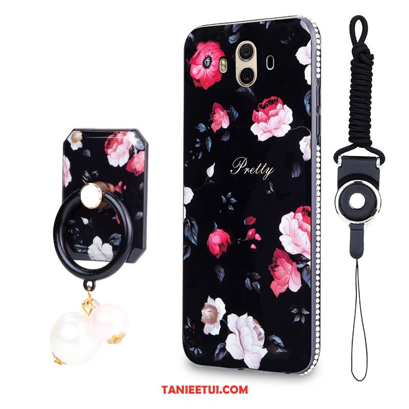 Etui Huawei Mate 10 Silikonowe Wiszące Ozdoby Anti-fall, Pokrowce Huawei Mate 10 Telefon Komórkowy Kreatywne Rhinestone