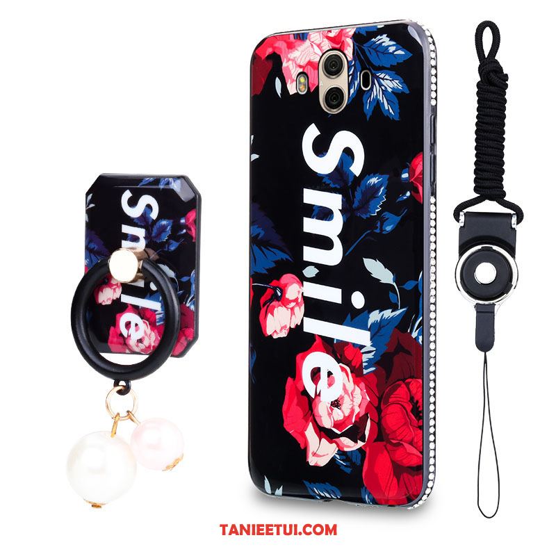 Etui Huawei Mate 10 Silikonowe Wiszące Ozdoby Anti-fall, Pokrowce Huawei Mate 10 Telefon Komórkowy Kreatywne Rhinestone