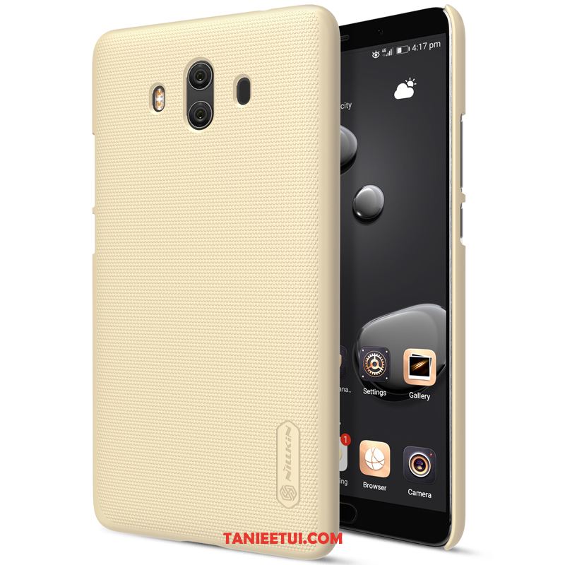 Etui Huawei Mate 10 Trudno Ochraniacz Nubuku, Pokrowce Huawei Mate 10 Anti-fall Telefon Komórkowy Żółty