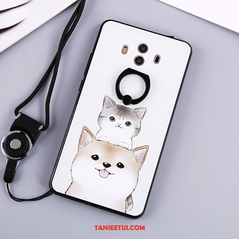 Etui Huawei Mate 10 Zielony Wspornik Ring, Obudowa Huawei Mate 10 Wiszące Ozdoby Silikonowe Miękki