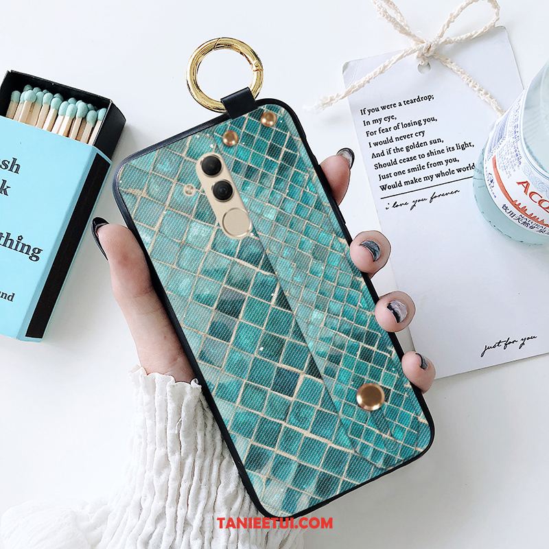 Etui Huawei Mate 20 Lite All Inclusive Czerwony Netto Osobowość, Obudowa Huawei Mate 20 Lite Silikonowe Anti-fall Kreatywne