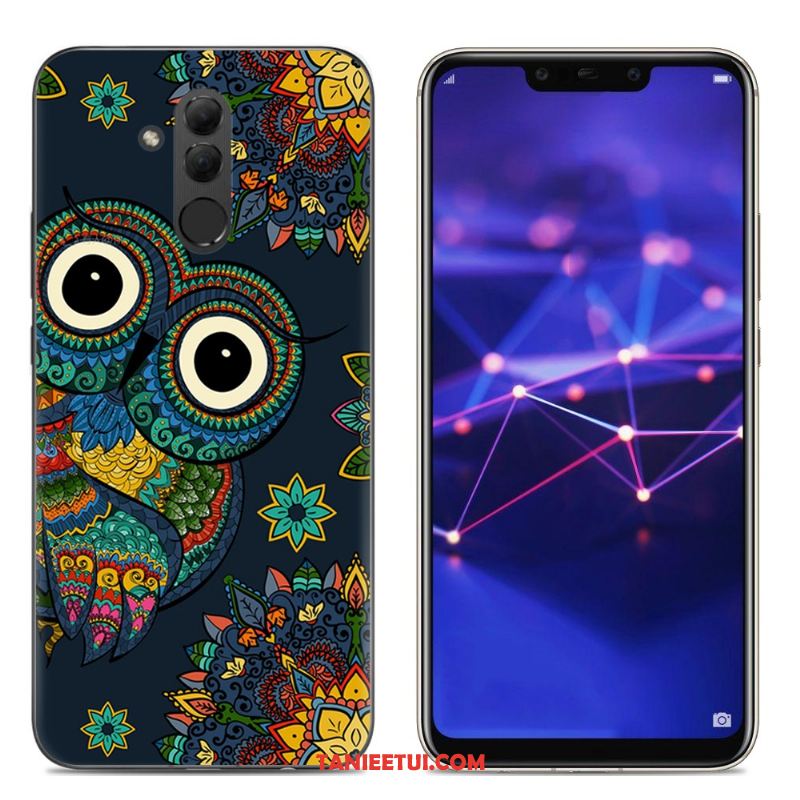 Etui Huawei Mate 20 Lite Przezroczysty Silikonowe Kreskówka, Futerał Huawei Mate 20 Lite Miękki Kreatywne Szary