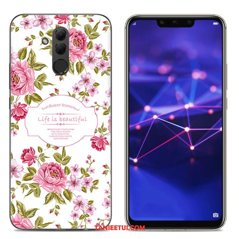 Etui Huawei Mate 20 Lite Przezroczysty Silikonowe Kreskówka, Futerał Huawei Mate 20 Lite Miękki Kreatywne Szary