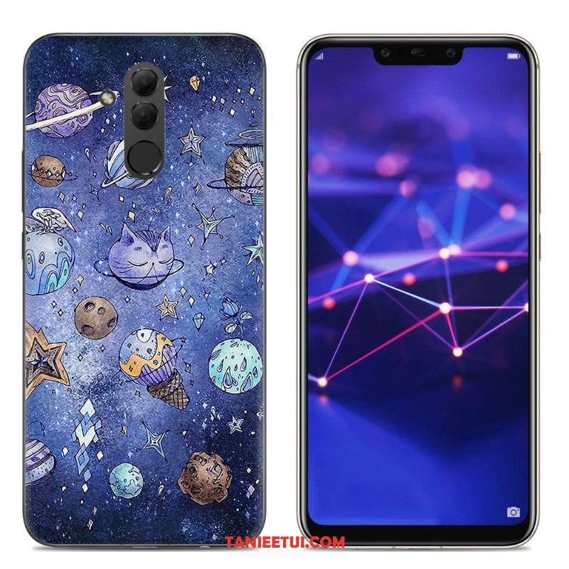 Etui Huawei Mate 20 Lite Przezroczysty Silikonowe Kreskówka, Futerał Huawei Mate 20 Lite Miękki Kreatywne Szary