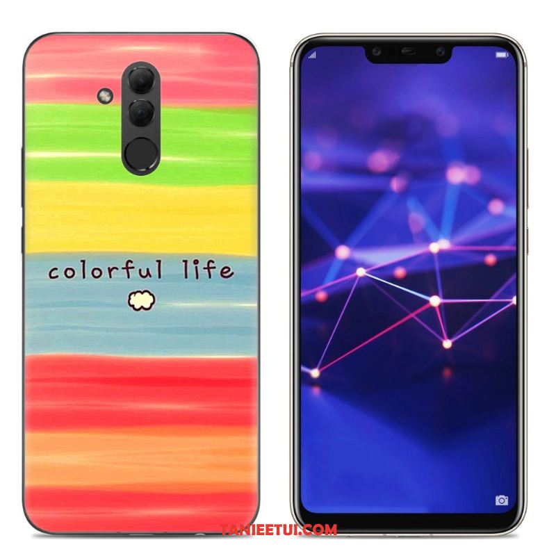 Etui Huawei Mate 20 Lite Przezroczysty Silikonowe Kreskówka, Futerał Huawei Mate 20 Lite Miękki Kreatywne Szary