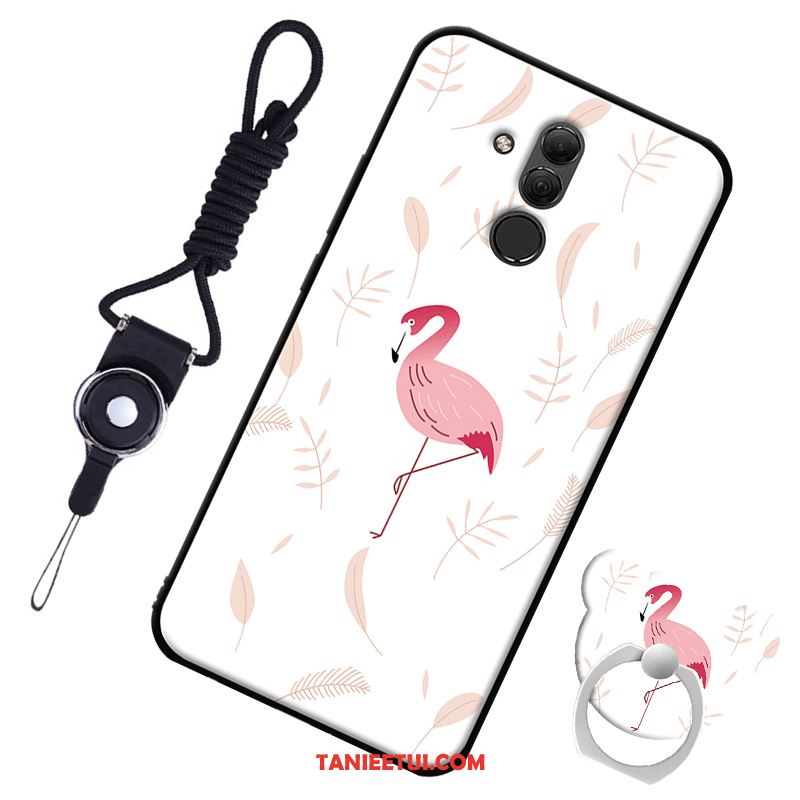 Etui Huawei Mate 20 Lite Telefon Komórkowy Biały Miękki, Obudowa Huawei Mate 20 Lite Anti-fall Wiszące Ozdoby Modna Marka