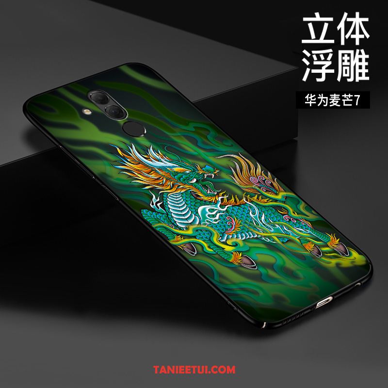 Etui Huawei Mate 20 Lite Trójwymiarowy Ochraniacz Chiński Styl, Futerał Huawei Mate 20 Lite Kreatywne Relief All Inclusive