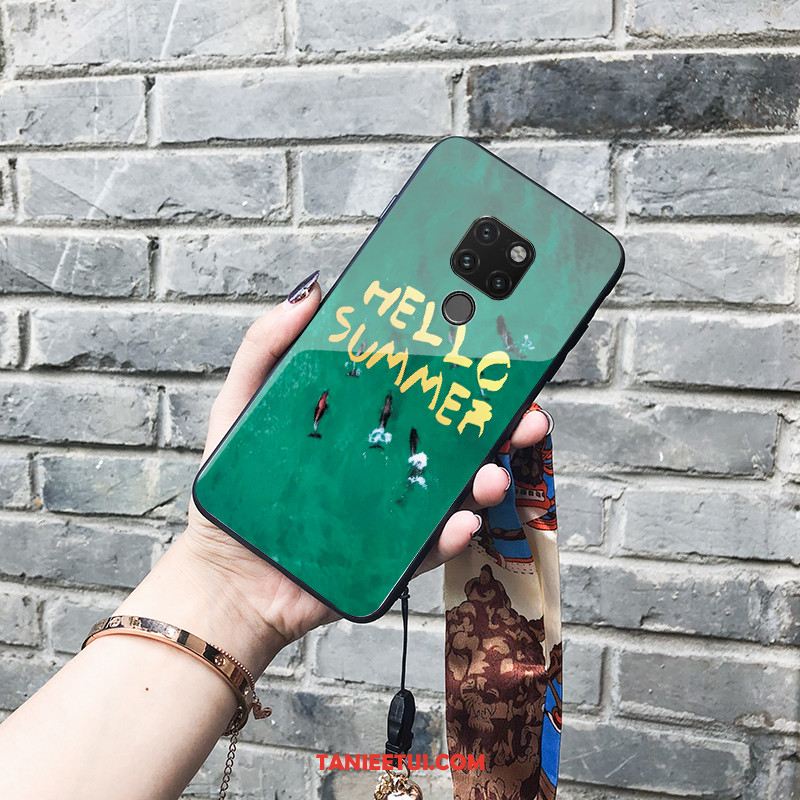 Etui Huawei Mate 20 Ochraniacz Telefon Komórkowy Z Frędzlami, Obudowa Huawei Mate 20 Chiński Styl Niebieski All Inclusive