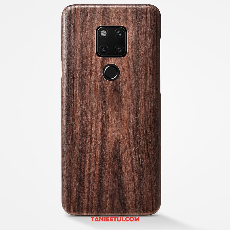 Etui Huawei Mate 20 Osobowość Ochraniacz Drewniany, Pokrowce Huawei Mate 20 Czarny Modna Marka All Inclusive