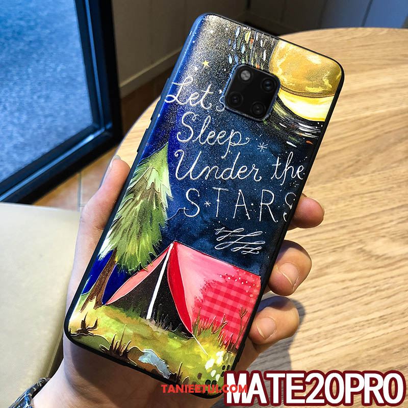 Etui Huawei Mate 20 Pro All Inclusive Nowy Czerwony Netto, Futerał Huawei Mate 20 Pro Relief Anti-fall Ochraniacz