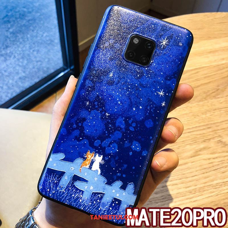 Etui Huawei Mate 20 Pro All Inclusive Nowy Czerwony Netto, Futerał Huawei Mate 20 Pro Relief Anti-fall Ochraniacz