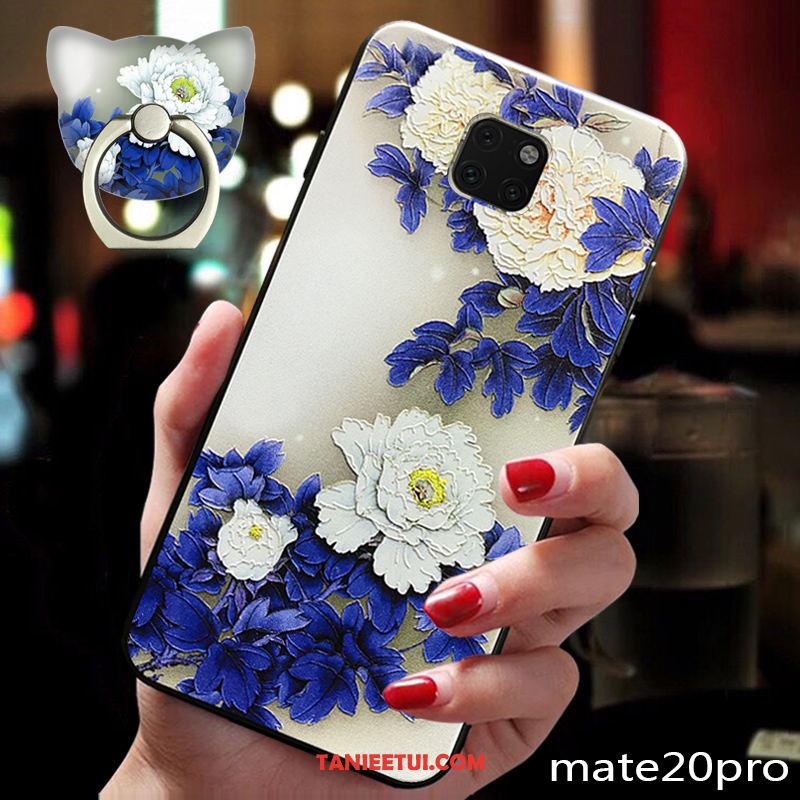 Etui Huawei Mate 20 Pro Anti-fall Cienkie Osobowość, Pokrowce Huawei Mate 20 Pro Ochraniacz Niebieski Telefon Komórkowy