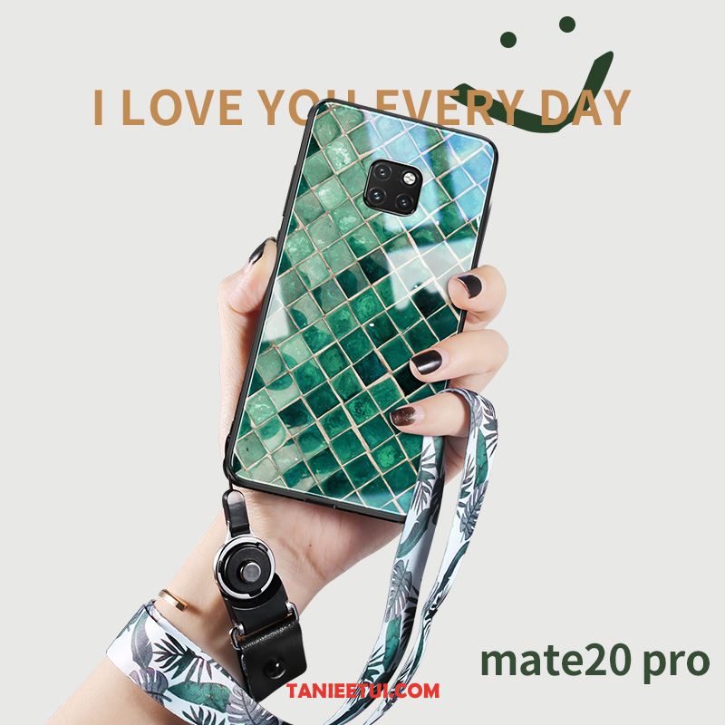 Etui Huawei Mate 20 Pro Kreatywne Telefon Komórkowy Szkło, Futerał Huawei Mate 20 Pro Silikonowe Anti-fall Cienkie