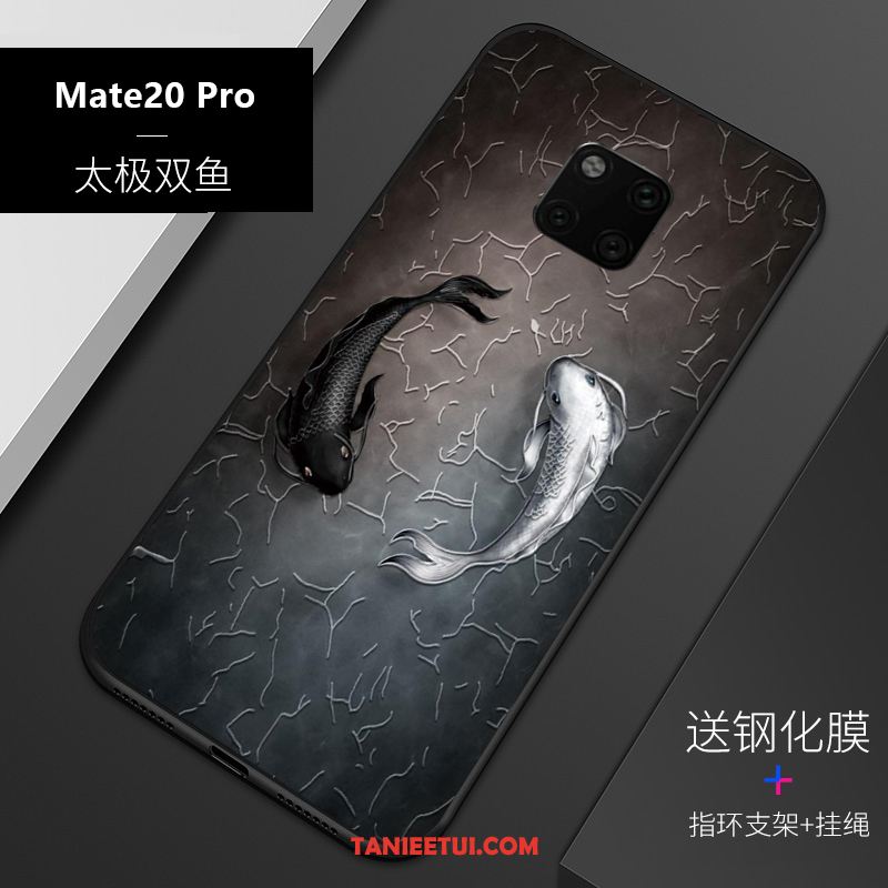 Etui Huawei Mate 20 Pro Miękki Dostosowane Relief, Obudowa Huawei Mate 20 Pro All Inclusive Telefon Komórkowy Silikonowe