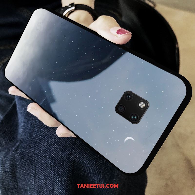 Etui Huawei Mate 20 Pro Osobowość Cienkie Trudno, Futerał Huawei Mate 20 Pro Niebieski Szkło Ochraniacz