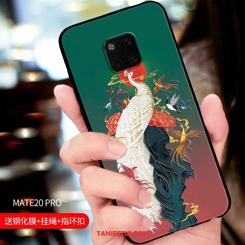 Etui Huawei Mate 20 Pro Silikonowe Relief Anti-fall, Futerał Huawei Mate 20 Pro Osobowość Modna Marka Ochraniacz