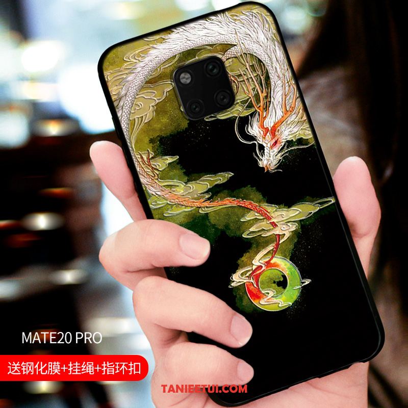 Etui Huawei Mate 20 Pro Silikonowe Relief Anti-fall, Futerał Huawei Mate 20 Pro Osobowość Modna Marka Ochraniacz