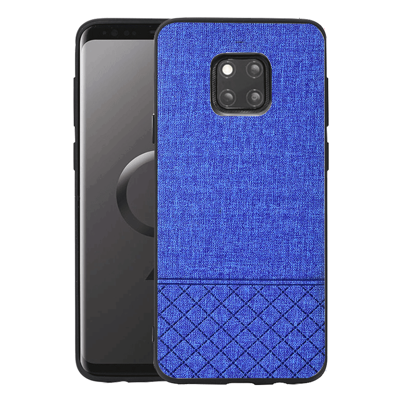 Etui Huawei Mate 20 Pro Tylna Pokrywa All Inclusive Ochraniacz, Obudowa Huawei Mate 20 Pro Różowe Skórzany Futerał Anti-fall