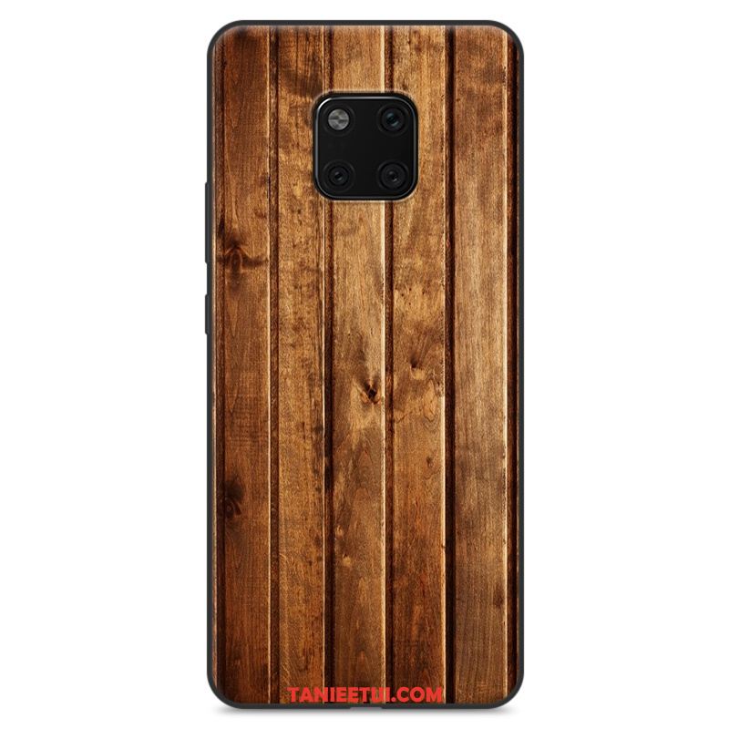 Etui Huawei Mate 20 Pro Vintage Ochraniacz Proste, Futerał Huawei Mate 20 Pro Telefon Komórkowy Wiatr Ziarno Drewna