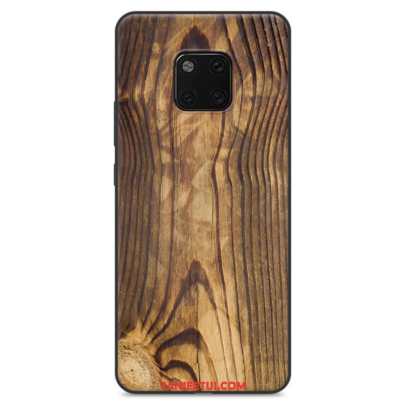 Etui Huawei Mate 20 Pro Vintage Ochraniacz Proste, Futerał Huawei Mate 20 Pro Telefon Komórkowy Wiatr Ziarno Drewna