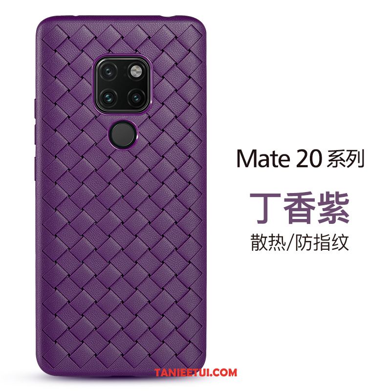 Etui Huawei Mate 20 Przeplatane Telefon Komórkowy Biznes, Futerał Huawei Mate 20 Anti-fall Tendencja Oddychające