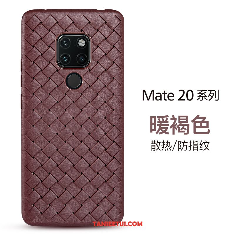 Etui Huawei Mate 20 Przeplatane Telefon Komórkowy Biznes, Futerał Huawei Mate 20 Anti-fall Tendencja Oddychające