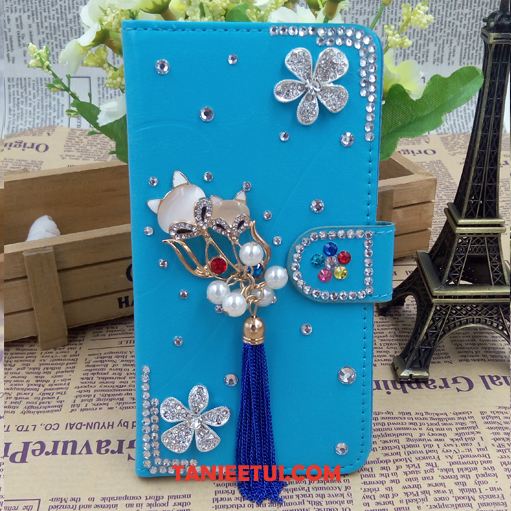 Etui Huawei Mate 20 Rs Czerwony Rhinestone Skórzany Futerał, Pokrowce Huawei Mate 20 Rs Telefon Komórkowy Czarny Mały