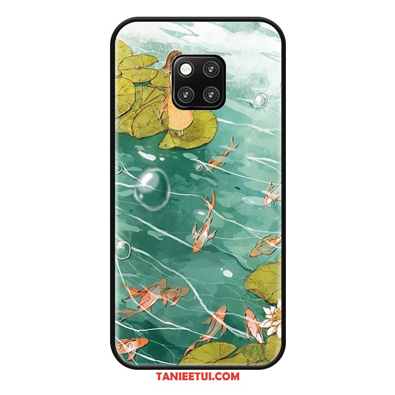 Etui Huawei Mate 20 Rs Kreatywne Wiszące Ozdoby Chiński Styl, Futerał Huawei Mate 20 Rs Czarny Silikonowe Szary