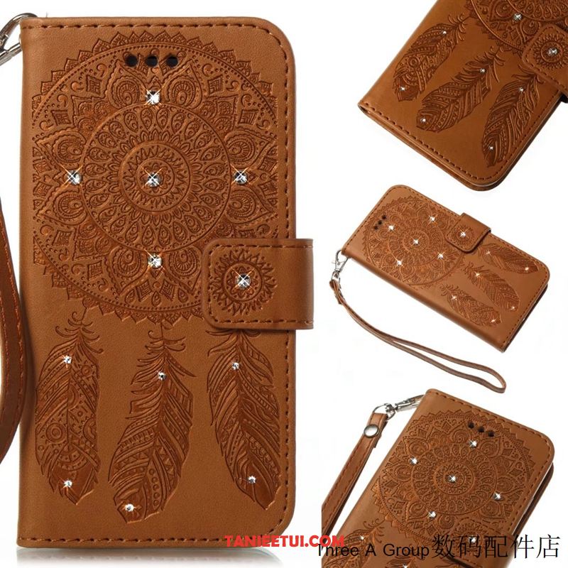 Etui Huawei Mate 20 Rs Ochraniacz Klapa Złoto, Obudowa Huawei Mate 20 Rs Gwiazda Karta Rhinestone