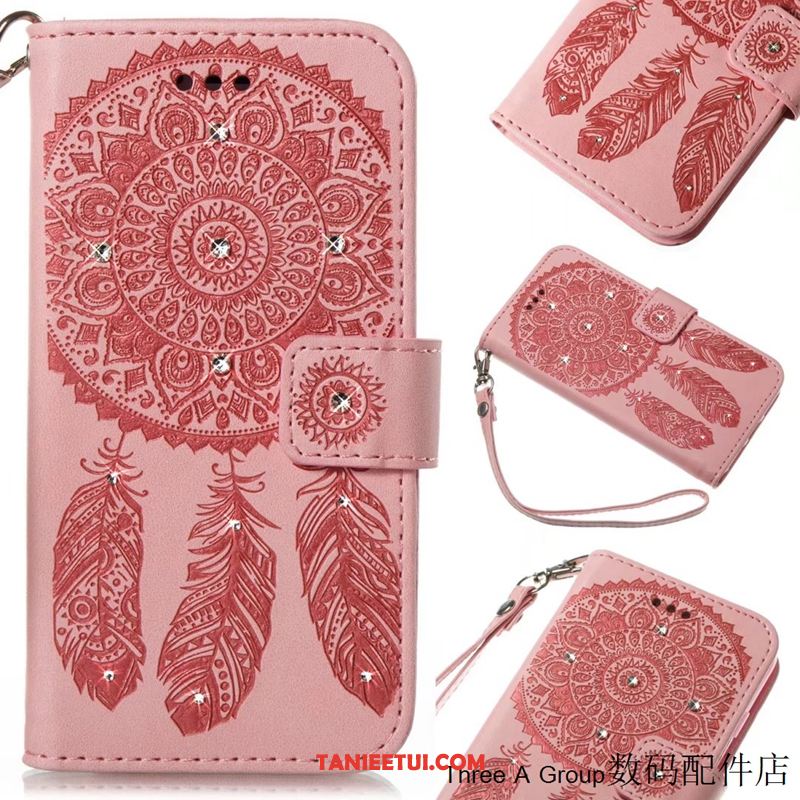 Etui Huawei Mate 20 Rs Ochraniacz Klapa Złoto, Obudowa Huawei Mate 20 Rs Gwiazda Karta Rhinestone